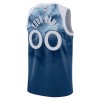 NBA Minnesota Timberwolves Trikot Personalisierung Nike 2023-24 City Edition Blau Swingman - Herren